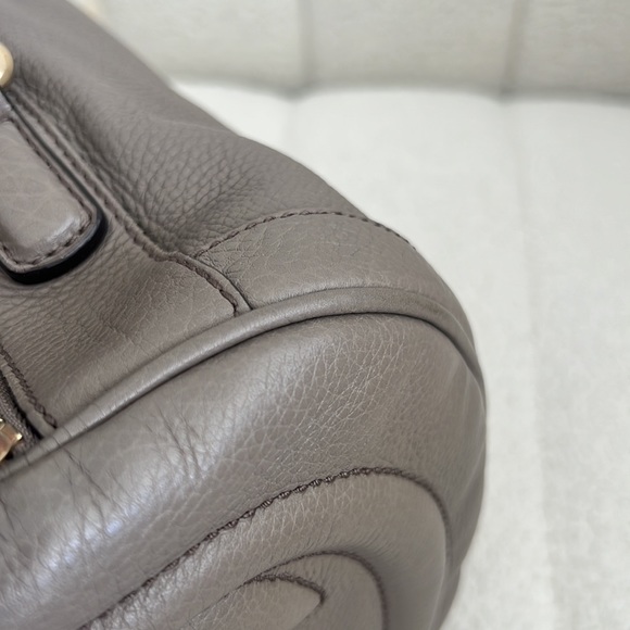 SOHO BOSTON LEATHER HANDBAG - Picture 6 of 9